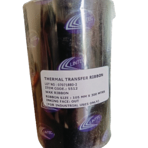 105mm X 300mtr Wax Ribbon