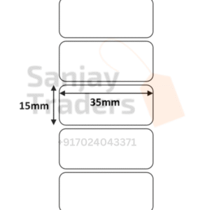 35mm X 15mm Paper labels